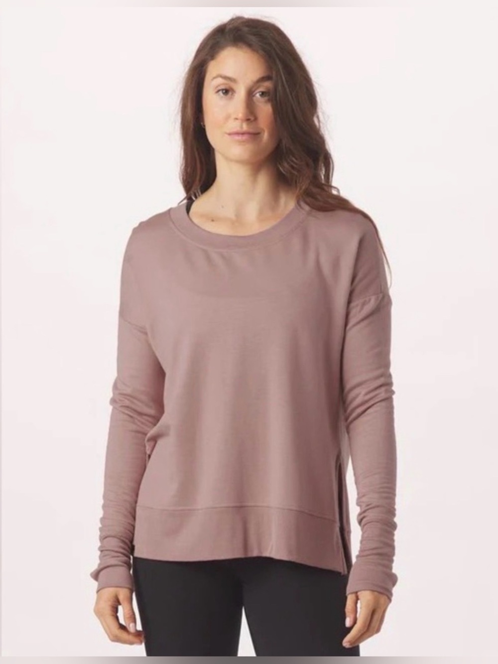 NWT Glyder Lounge Long Sleeve - Lavender Bark